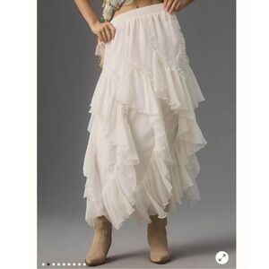Anthropologie - KAVITA BHARTIA RUFFLE SKIRT